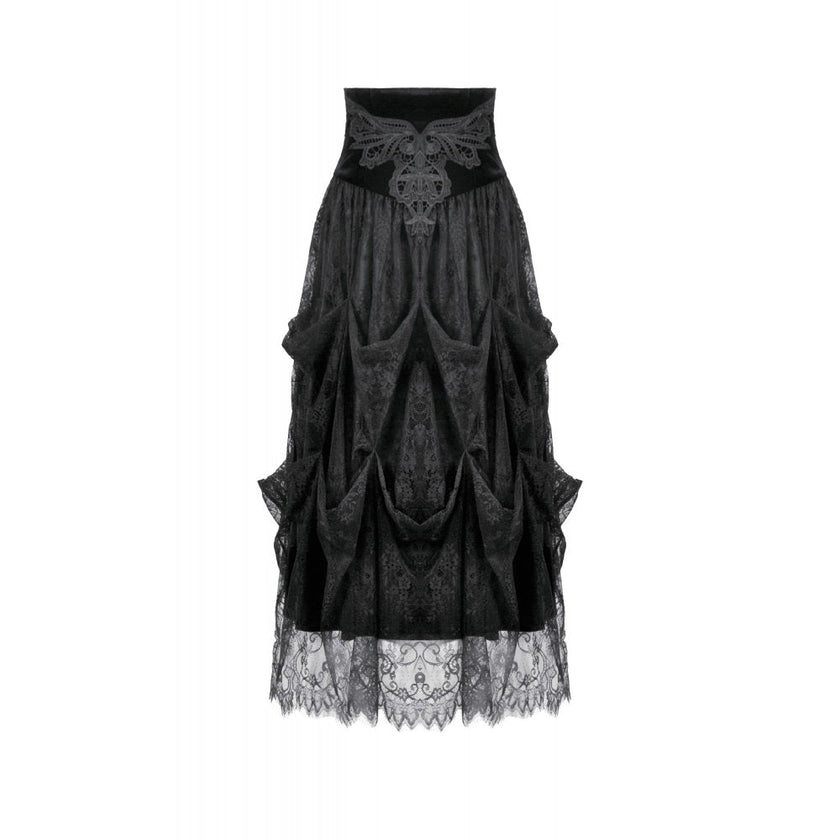 Dark in Love Gloriana Draped Maxi Skirt