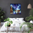 Starry Christmas Melancholia Canvas