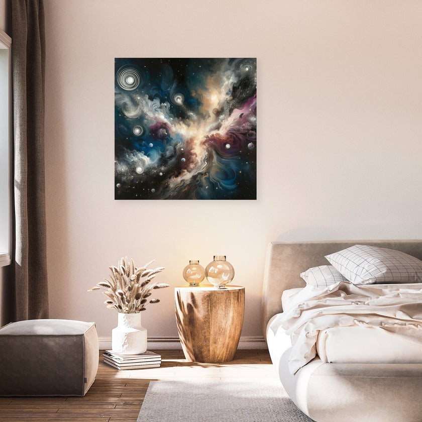 Galactic Whirl Canvas