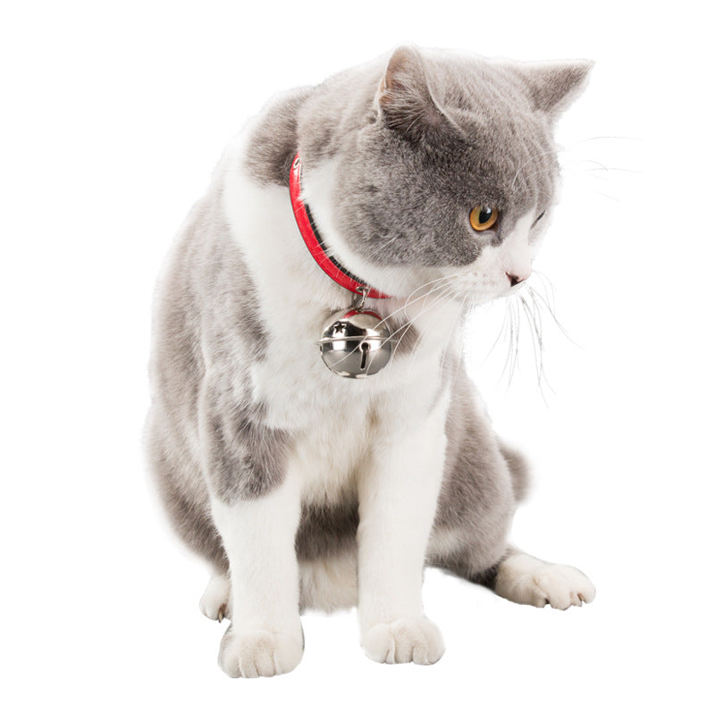 Neues Haustier-Halsband mit Pfotenabdruck, Knochen und Legierungsglocke