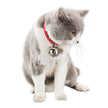 Neues Haustier-Halsband mit Pfotenabdruck, Knochen und Legierungsglocke