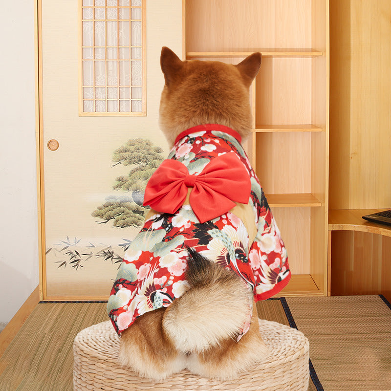 Shiba Inu Dog Clothes Thin Spring And Summer Kimono