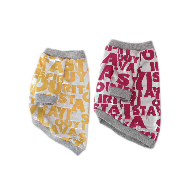 Dog Tide Brand T-shirt Letter Spring And Summer Europe And The United States