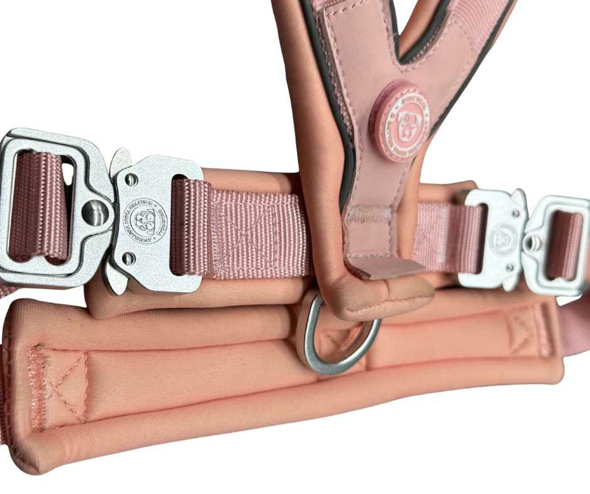 Das 2,5 cm BTactical™ Schlupfgeschirr | Pastellrosa
