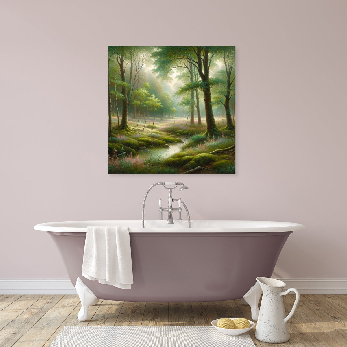 Woodland Glade Serenity Canvas