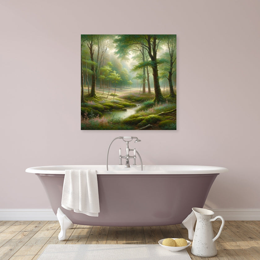 Woodland Glade Serenity Canvas