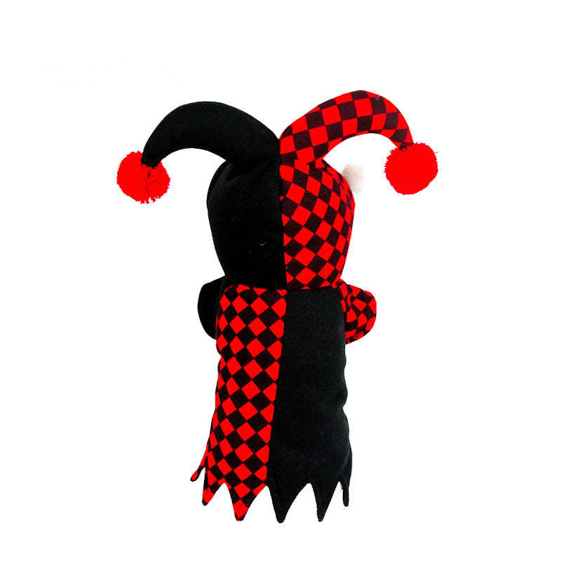 Disfraz divertido de payaso para mascotas (perros y gatos) para Halloween