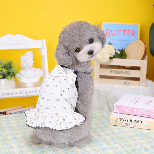 New Puppy Teddy Small Dog Skirt Pet Clothes
