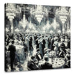 Monochrome Glamour Canvas