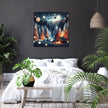 Moonlit Winter Wonderland Canvas