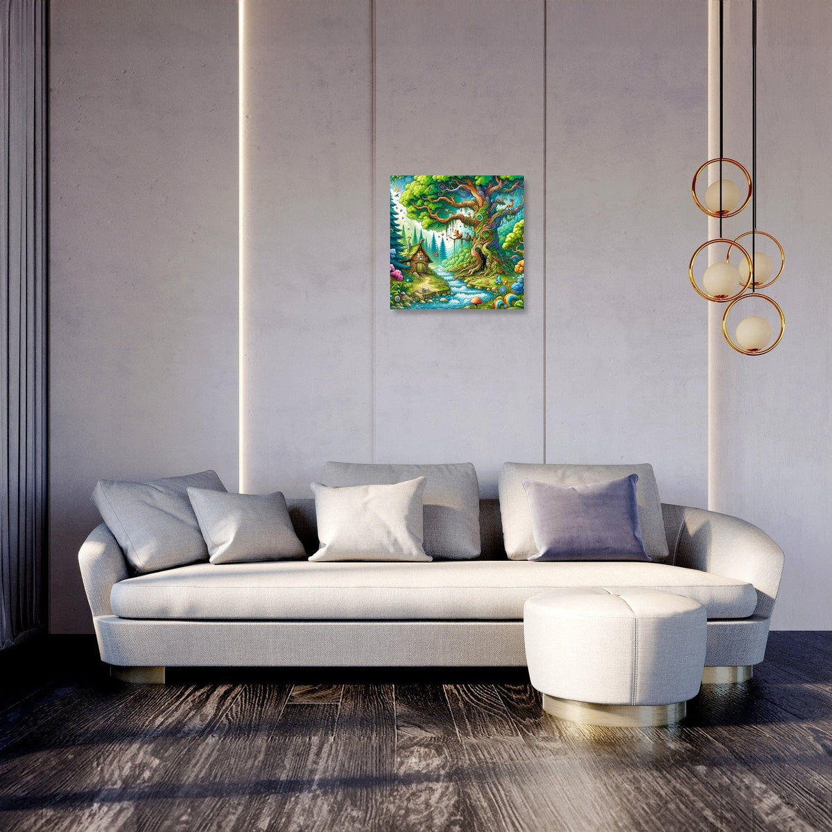 Enchanted Natural Playground Canvas