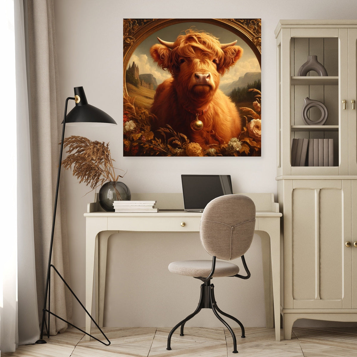 Victorian Highland Grace Canvas