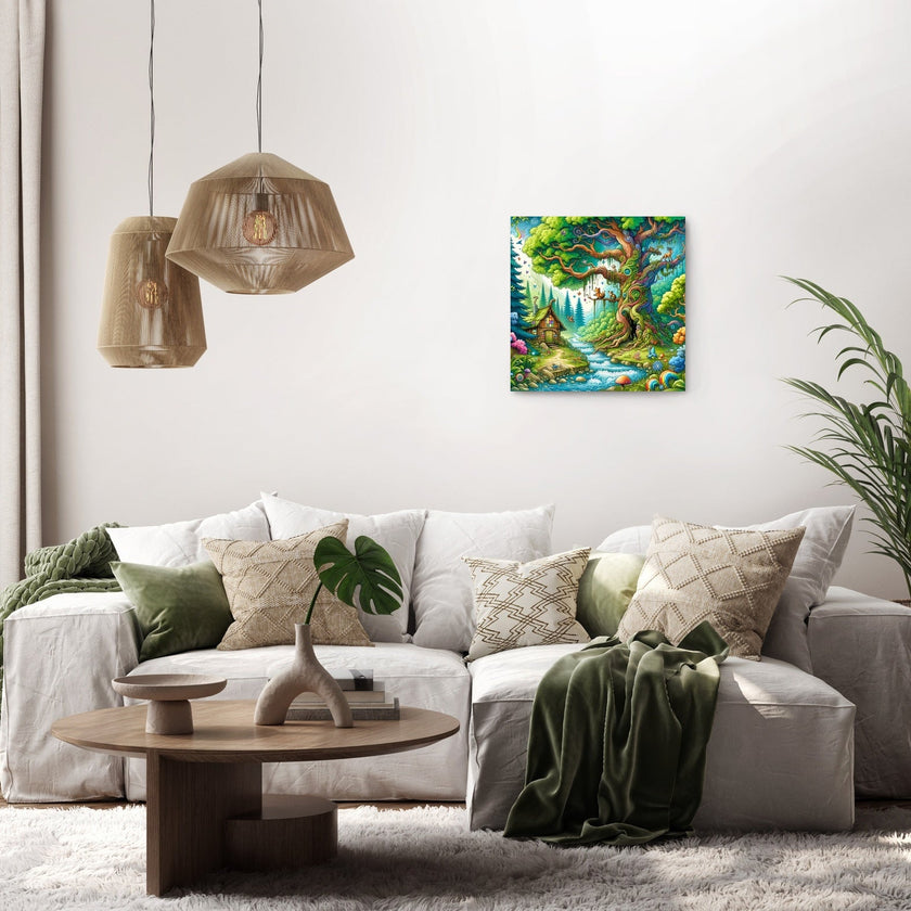 Enchanted Natural Playground Canvas