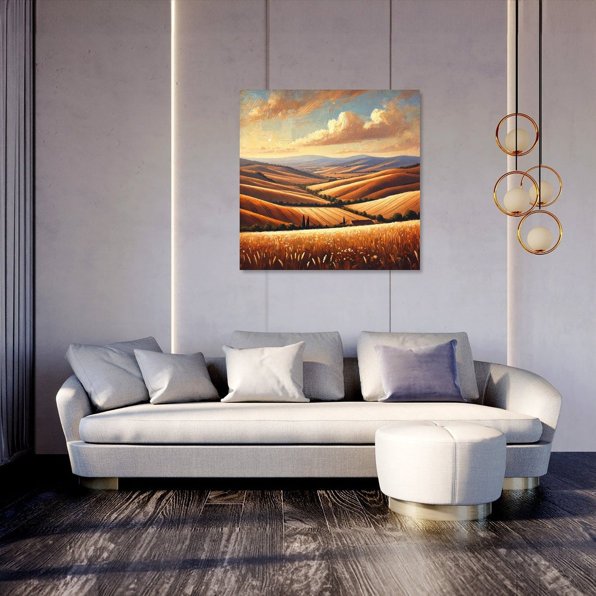 Chocolate Hills Wonder Canvas