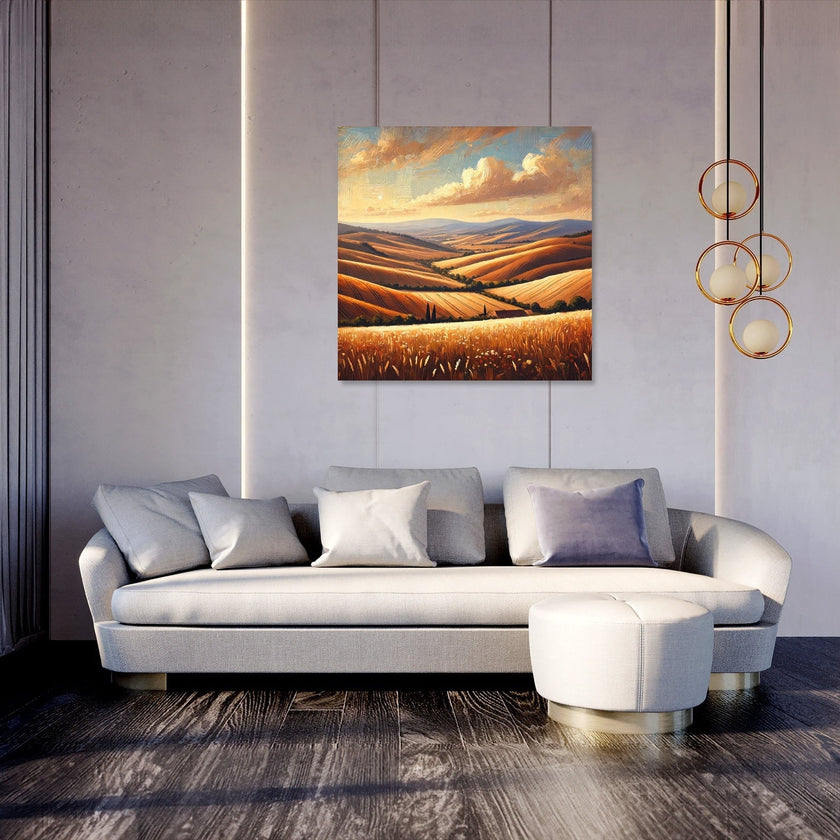 Chocolate Hills Wonder Canvas