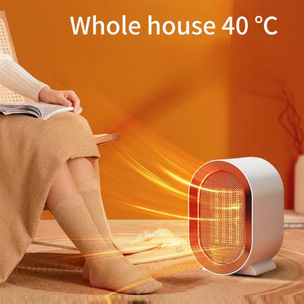 Tisch-Elektroheizung Mini Tragbarer Heizlüfter 220V PTC-Keramikheizung Warmluftgebläse Zuhause Büro Wärmemaschine