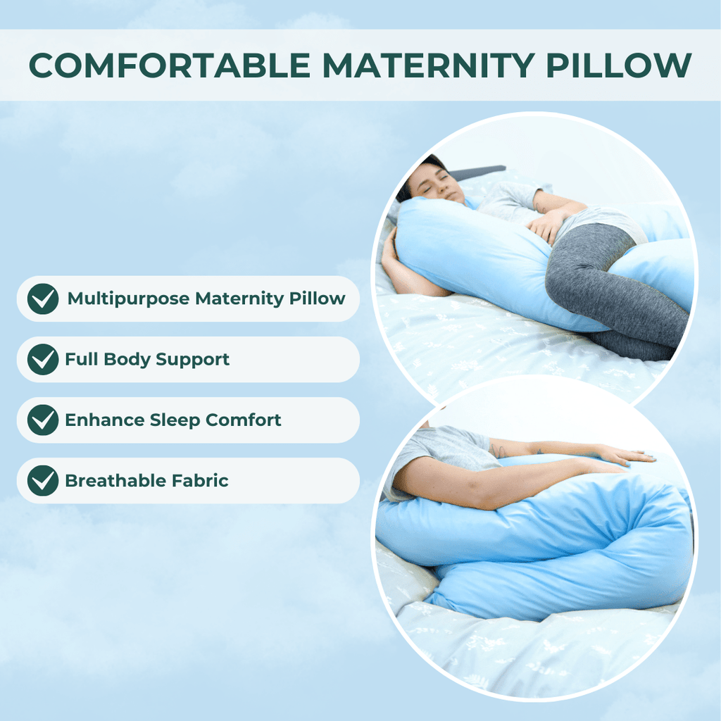 9ft Maternity Pregnancy Support Pillow - No Case