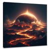 Lava Planet Canvas