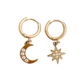 Celestial Hoop Earrings