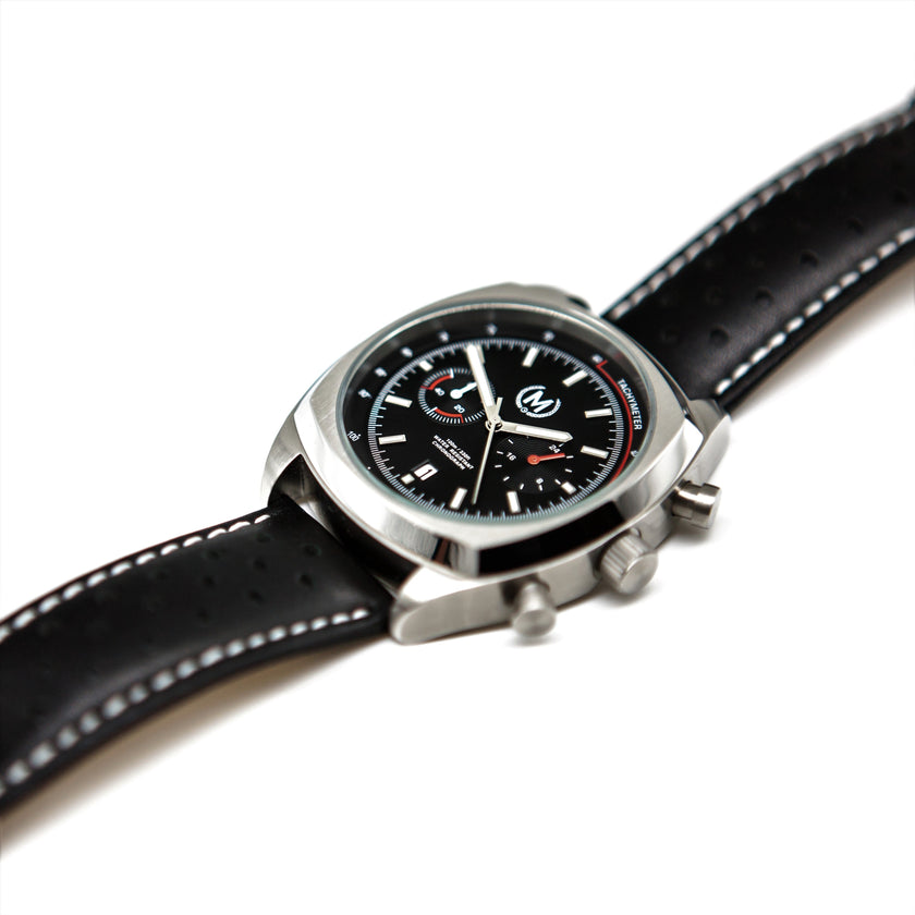 Classic Driver Chronograph, Black Strap