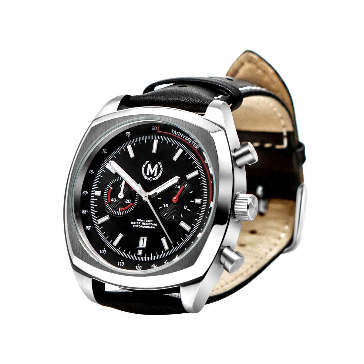 Classic Driver Chronograph, Black Strap