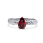 Crimson Veil Ring