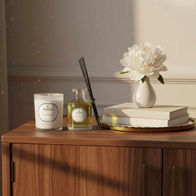 PARKS ORIGINAL 180G CANDLE & 100ML DIFFUSER SET