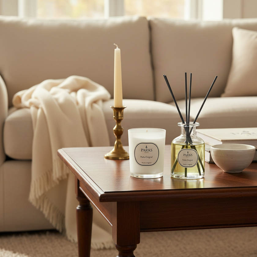 PARKS ORIGINAL 180G CANDLE & 100ML DIFFUSER SET