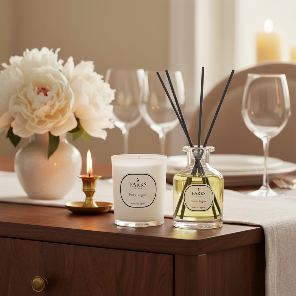 PARKS ORIGINAL 180G CANDLE & 100ML DIFFUSER SET