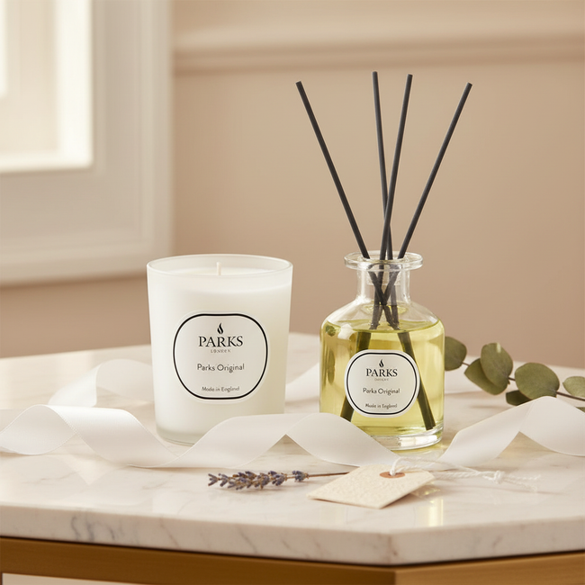 PARKS ORIGINAL 180G CANDLE & 100ML DIFFUSER SET