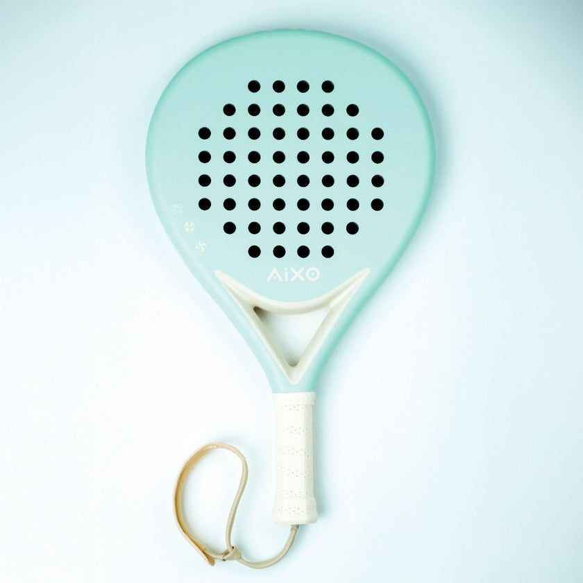 AIXO Pastel De Mint Padel Racket Full Carbon