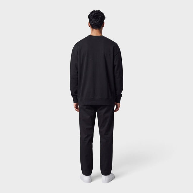 Sudadera con Logotipo Clásico Negro Multicolor