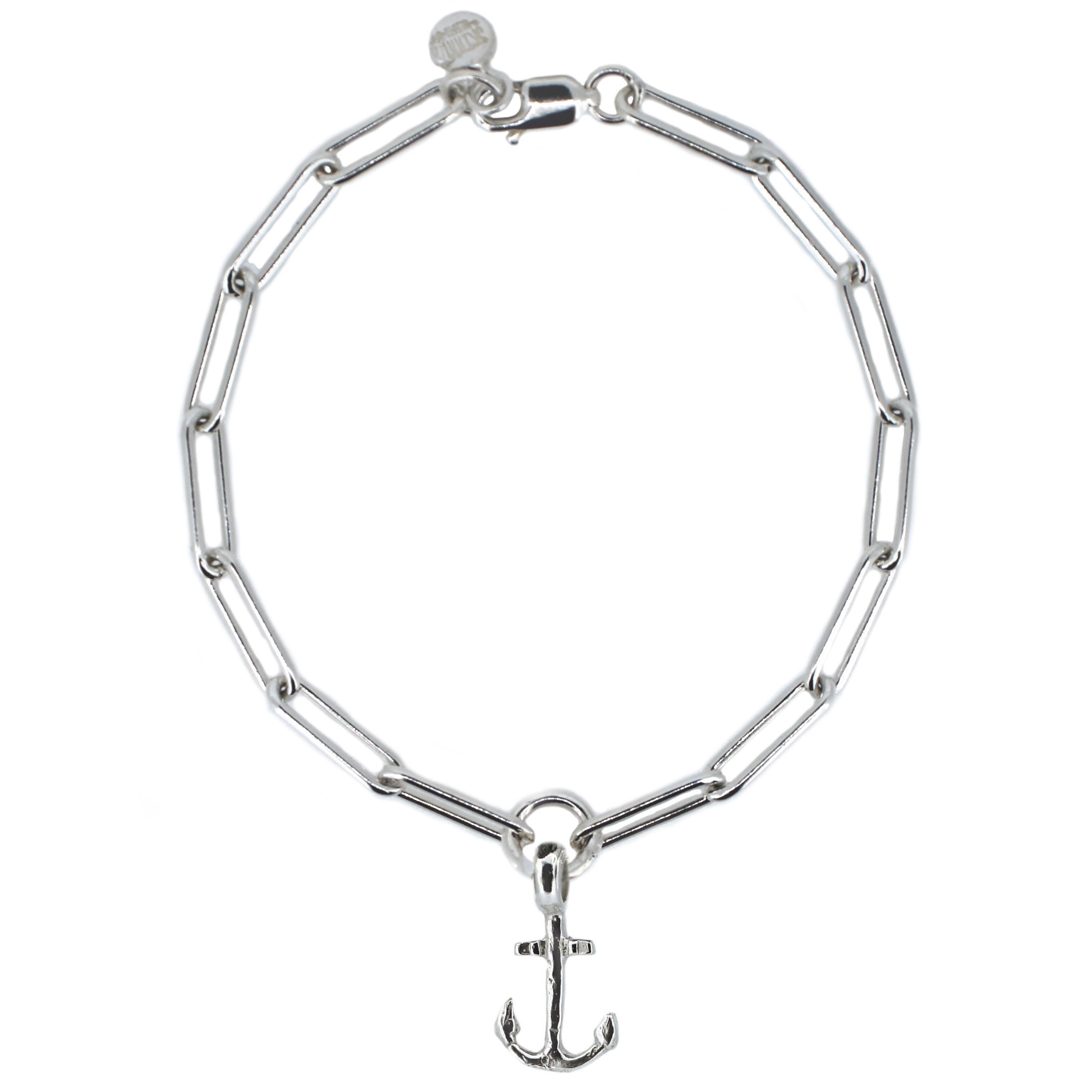 Anchor Trace Chain Bracelet