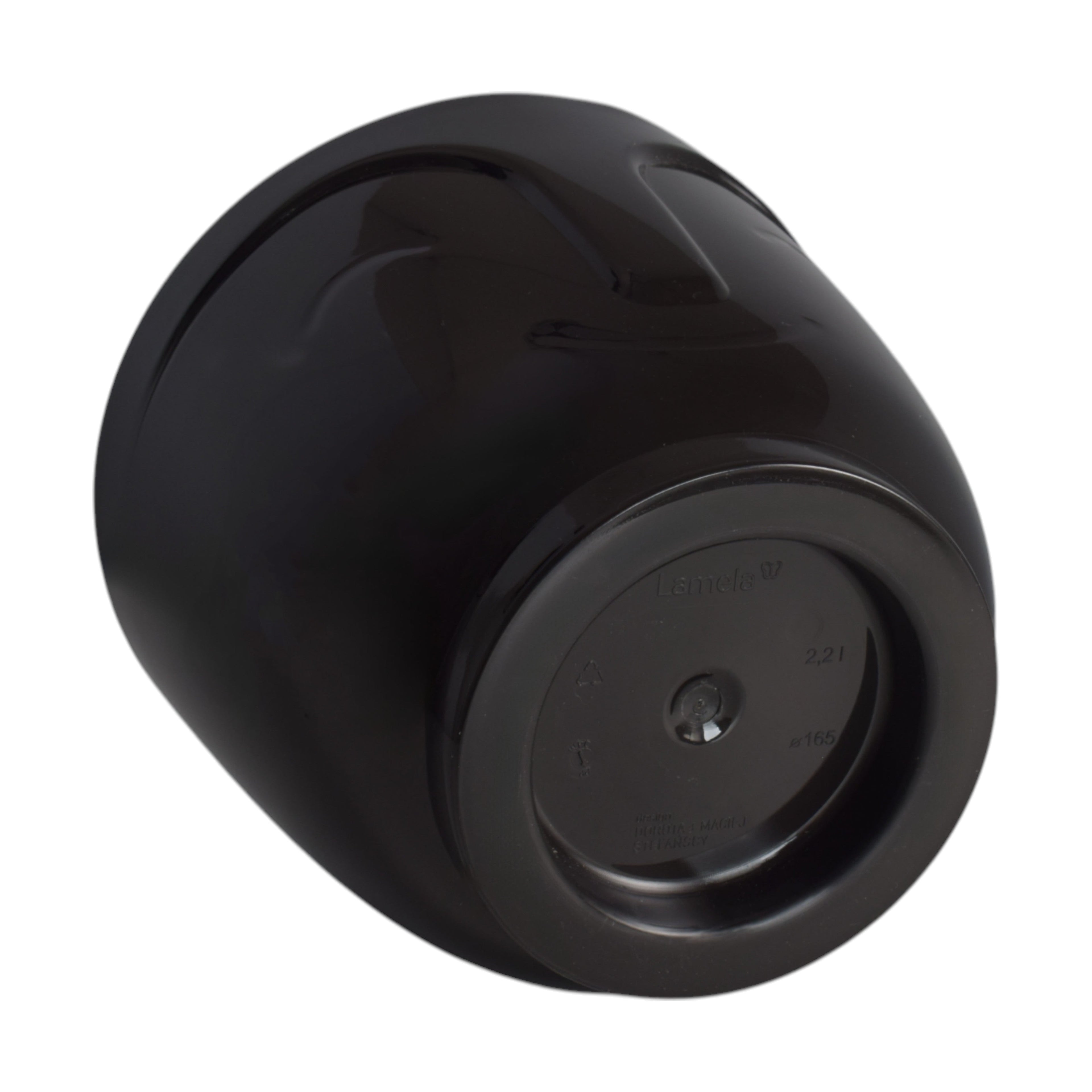 Atena Pot Without Hole 165mm Black