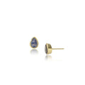 Simi Gemstone Studs with Labradorite