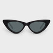 Okulary przeciwsłoneczne Linda Farrow Dora typu cat-eye czarne