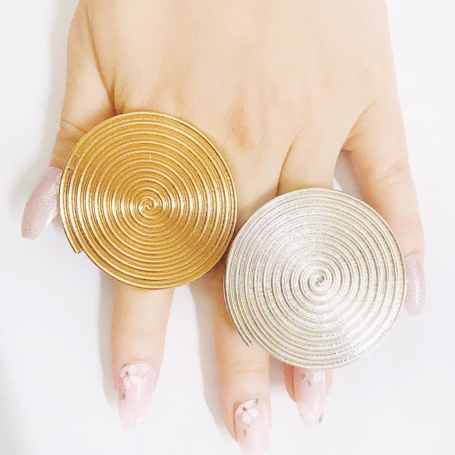 Rings For Women Big Gold Plated Ring Assorted Elements and Shapes Jewelry Sets