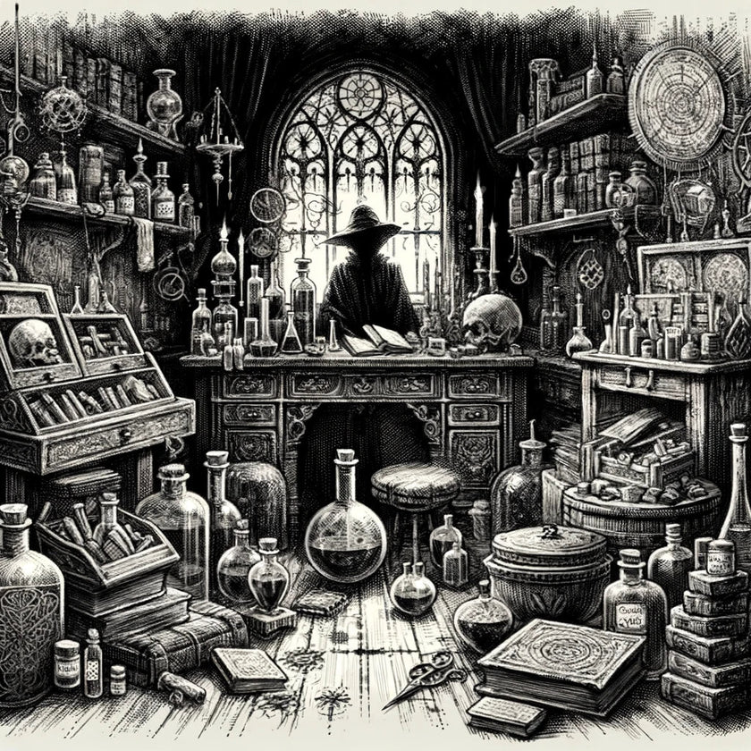 Alchemist's Lair Canvas