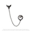 Alchemy Gothic Luna Roost Ear Jewellery
