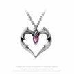 Alchemy Gothic Batheart - The Vampire's Kiss Pendant Necklace