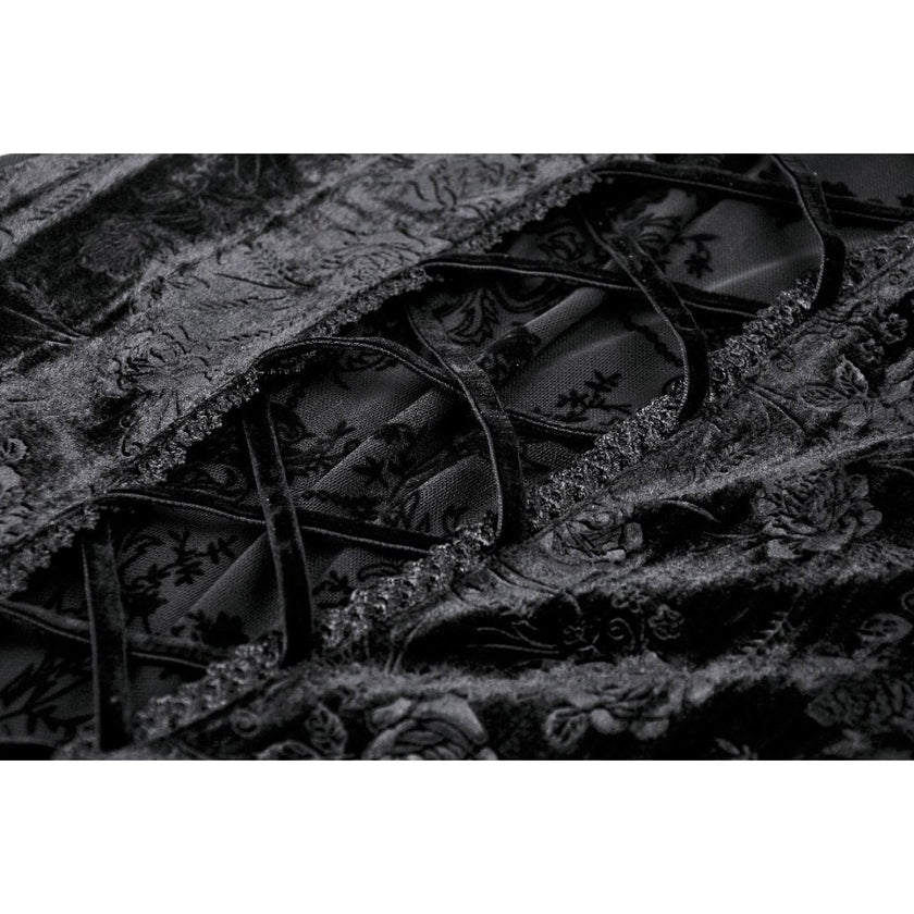 Dark in Love Alora Lace Off Shoulder Dress