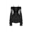 Dark in Love Alora Lace Off Shoulder Dress