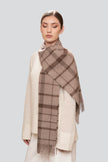 Alpaca Plaid Scarf
