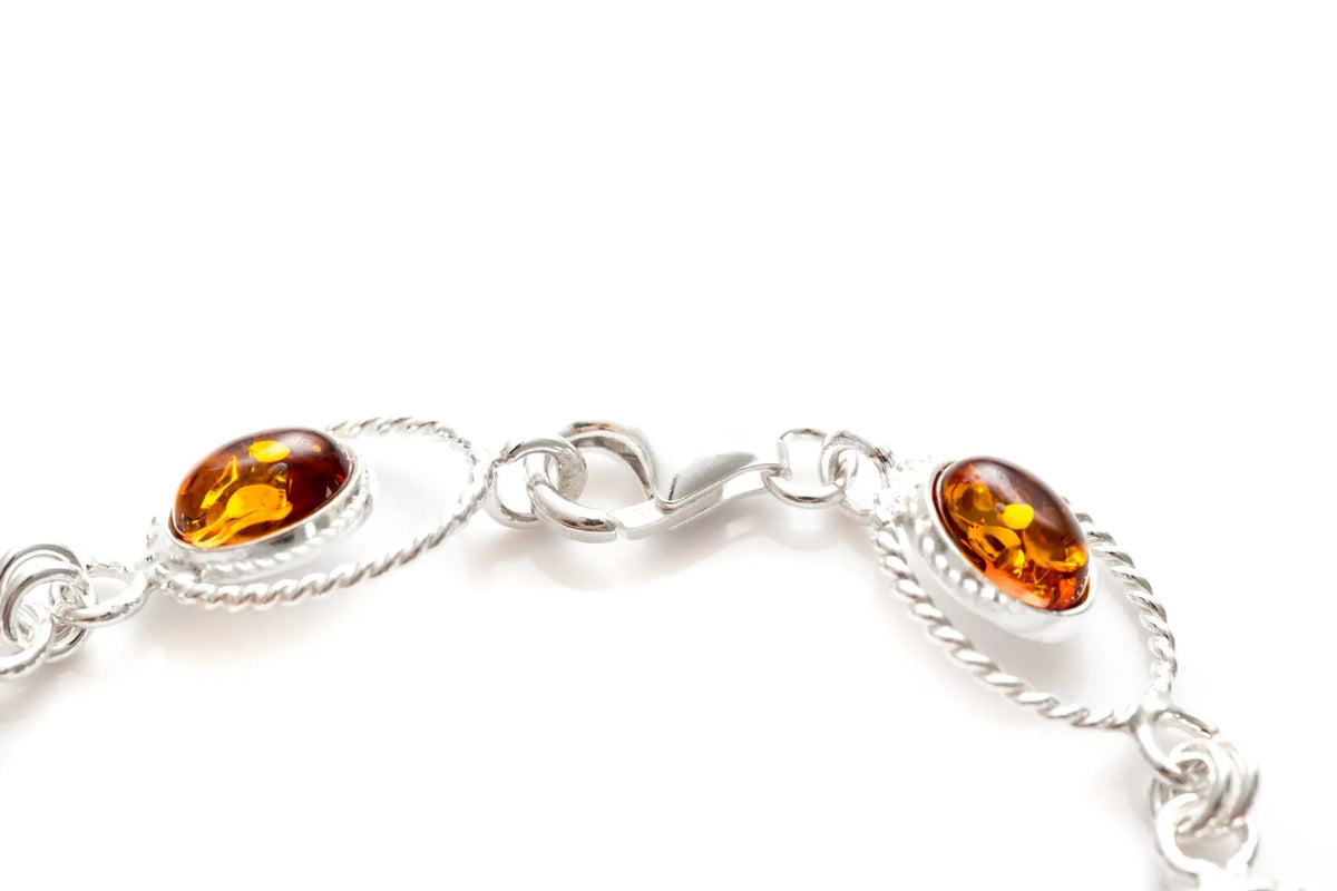 Pulsera de eslabones Amber Quintessence