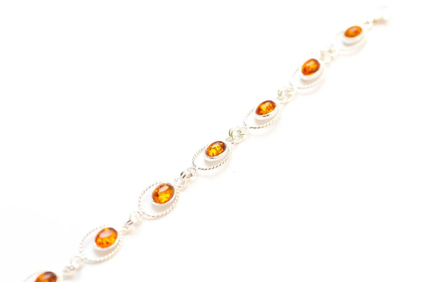 Pulsera de eslabones Amber Quintessence