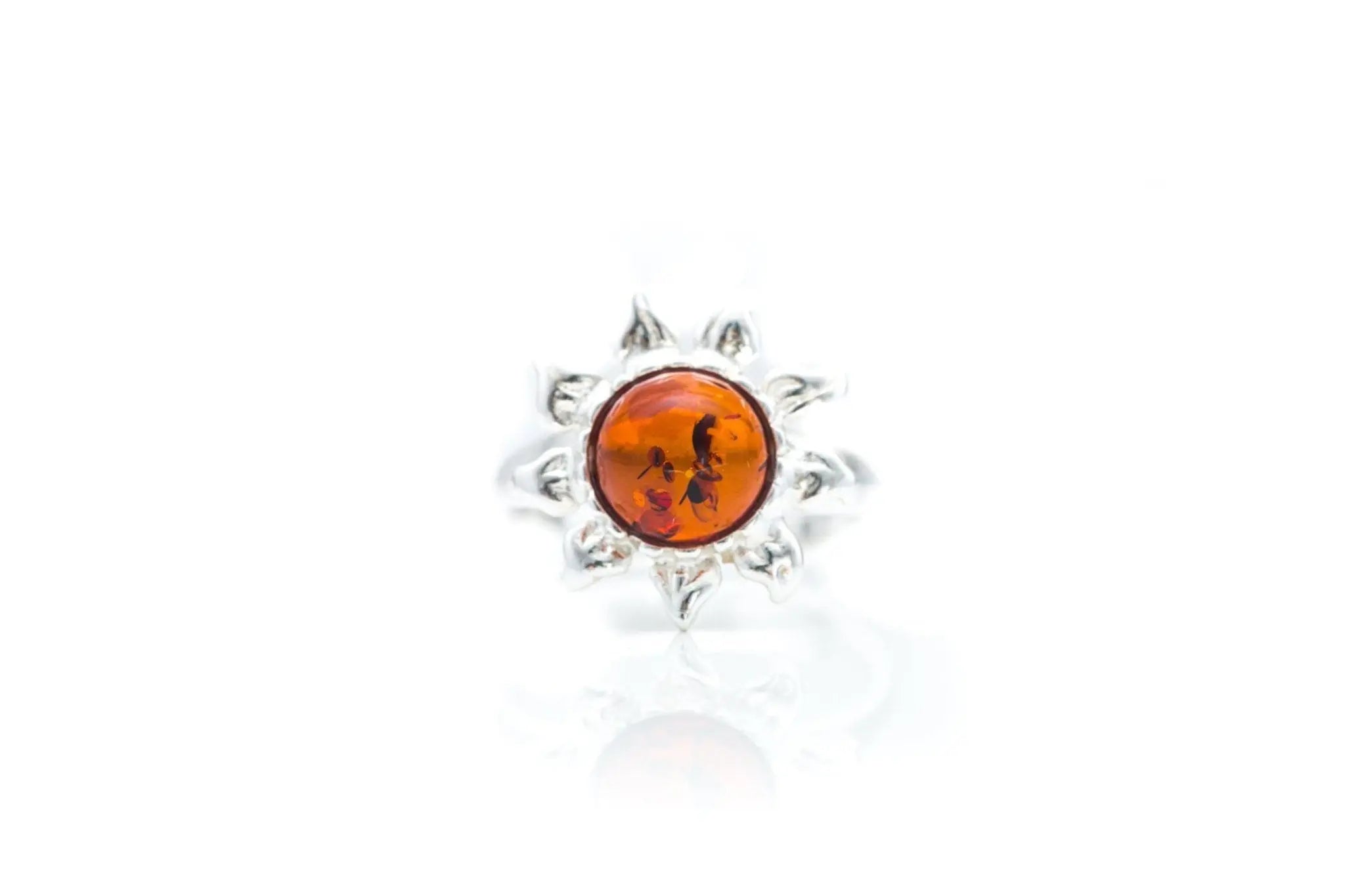 Amber Sun Ring