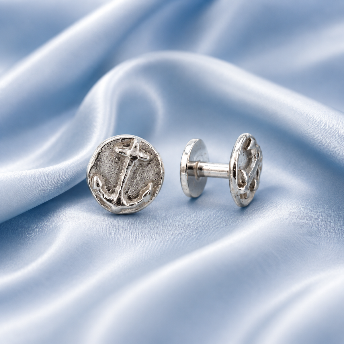 Anchor Disk Cufflinks