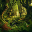 Ancient Woodland Canvas