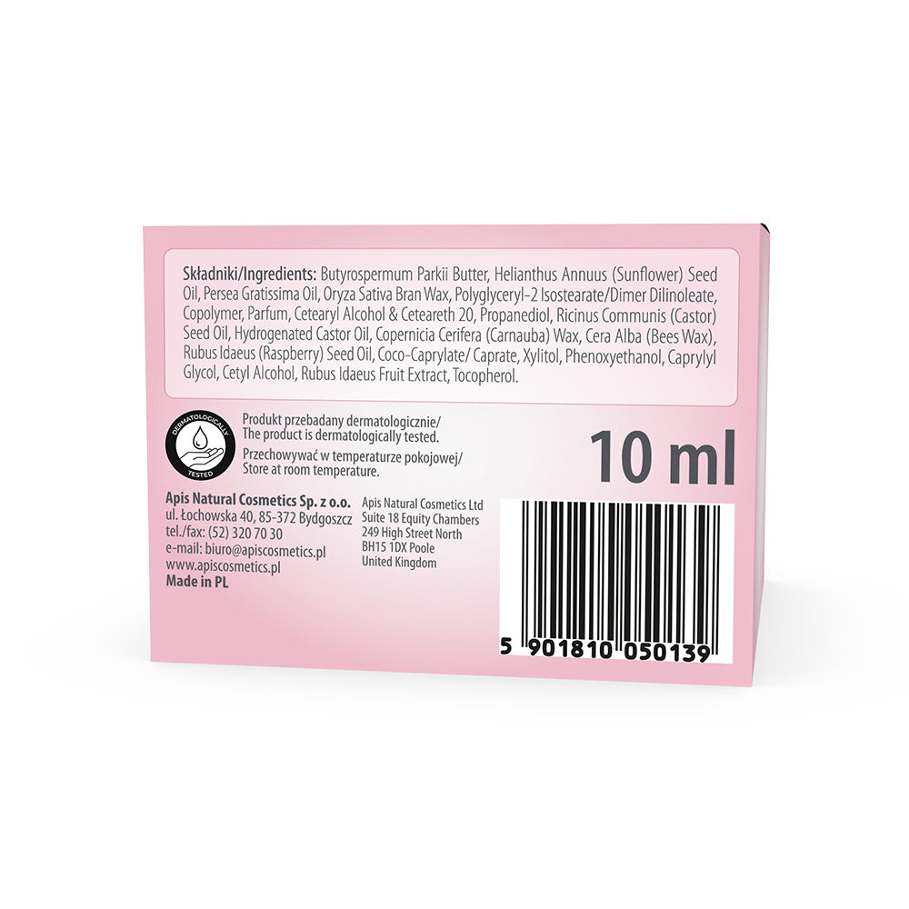 Apis Raspberry Lips Moisturising Lip Balm  | 10 ml