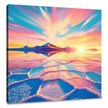 Salar de Uyuni Sunrise Canvas